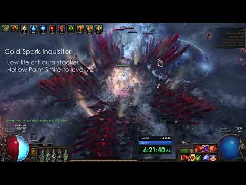 Mapping to 100 fast with Cold Spark Inquisitor - Speed Leveling Process