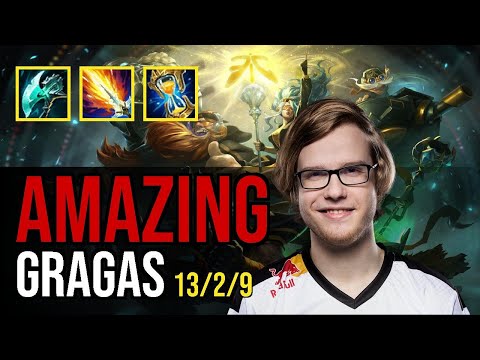 Amazing - GRAGAS vs. EKKO Jungle | EUW Grandmaster