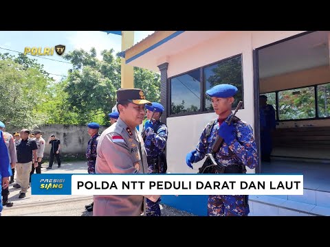 KAPOLDA NTT RESMIKAN LAMPU PENERANGAN JALAN &amp; TRANSPLANTASI TERUMBU KARANG