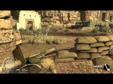 Sniper Elite 3 Walkthrough Part 12 Mission 6 No Commentary Kasserine Pass 1 2