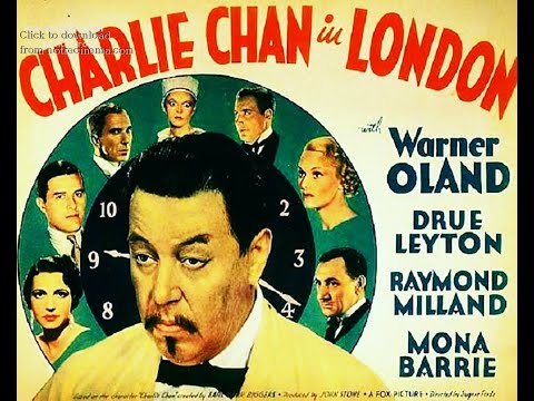 Warner Oland in "Charlie Chan in London" (1934) - feat. Ray Milland