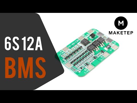 Bms 6 channel 6S Hx-6s-12a video