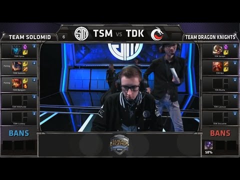 TSM vs TDK - NA LCS 2015 Summer W3D2