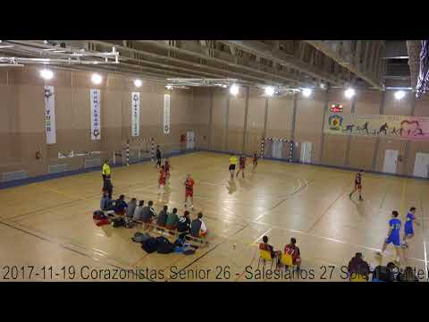 2017-11-19 Corazonistas Senior 26 - Salesianos 27 (Solo 1ª Parte)