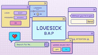 B.A.P - Lovesick / Color Coded Lyrics (日本語字幕)