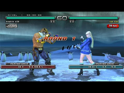 L7 119_7 King vs Lili Ryona - Tekken 5 Dark Resurrection PS3 HD 2023 ( Ryona x24 )