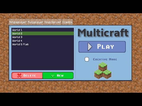 Build and Mine! l Building a house and checking out the world l iOS #Multicraft - YouTube