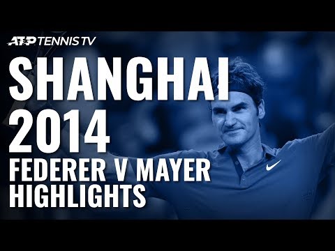 Federer Gets Out of Jail vs Mayer!: Shanghai 2014 Extended Highlights