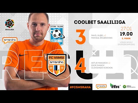 S. Tallinna FC Cosmos - S. Viimsi FC Smsraha (Highlights)