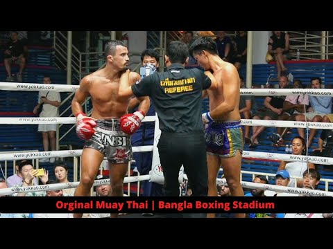 Brutal Elbow Knockout: Nathaniel 🇬🇷 Sinbi Muay Thai Vs Taweesak 🇹🇭 | Original Muay Thai