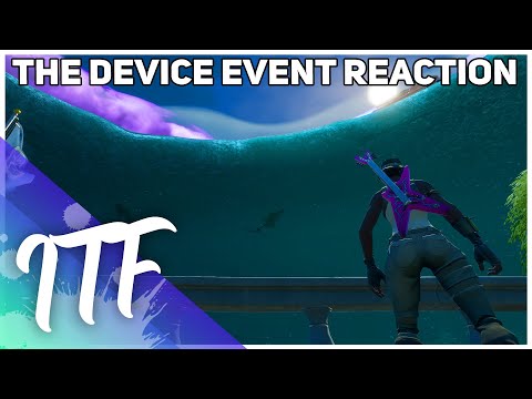The Device Event REACTION! (Fortnite Battle Royale)