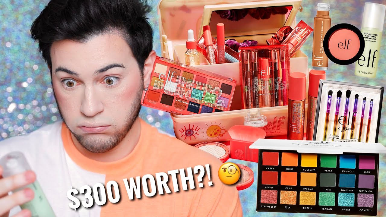 SO I TESTED ALL THE NEW ELF MAKEUP. over 300 worth! HIT OR MISS?