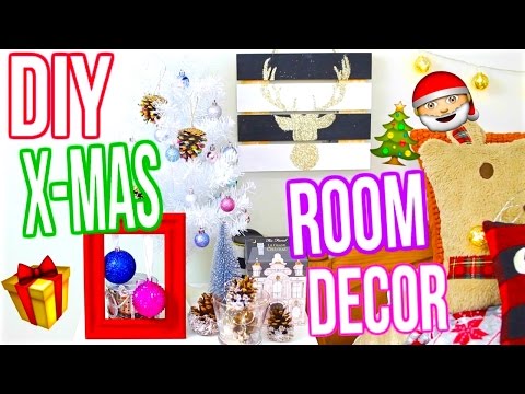 DIY Christmas Room Decor 2016! Video