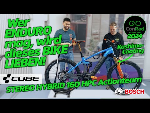 Cube Stereo Hybrid 160 HPC Actionteam: Wer Enduro mag, wird dieses Bike lieben!