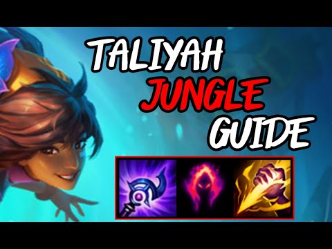 How to play Taliyah Jungle in Season 11 (Best Runes & Builds) - S11 Taliyah Guide - 15/1/11 EUNE GM