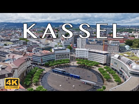 Kassel , Germany 🇩🇪 | 4K Drone Footage (With Subtitles)