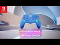 PDP Controller Afterglow Wave Nintendo Switch Blau