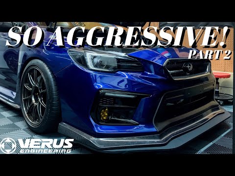 Subaru STI Front Splitter Install | Verus Engineering