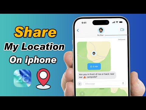 How To Share Location on iPhone iOS 26