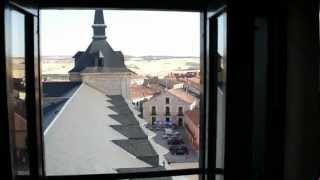 preview picture of video '[Parador de Lerma] View from Tower room　パラドール　デ　レルマのタワールーム'