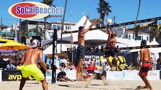 preview picture of video 'Finals Day 2014 Manhattan Beach Volleyball Open'