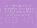 Alice Cooper - poison lyrics 