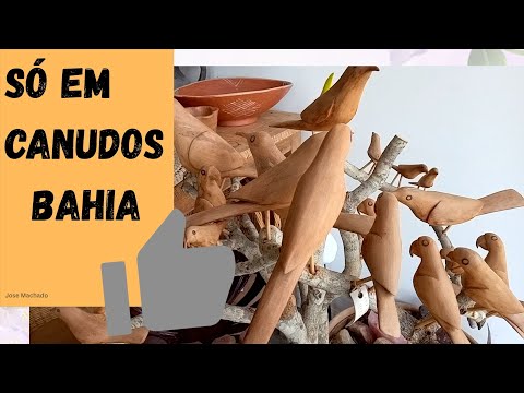 EU NUNCA TINHA VISTO ISSO, ARTESANATO EM CANUDOS BAHIA