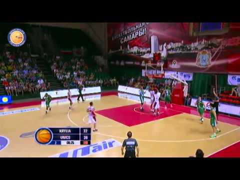 1/4 playoffs. Krasnye Krylia - UNICS Game 3 Highlights