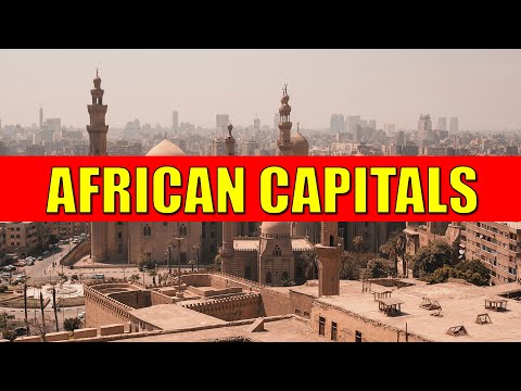 AFRICAN CAPITALS - Learn Countries and Capital Cities of Africa with Flags