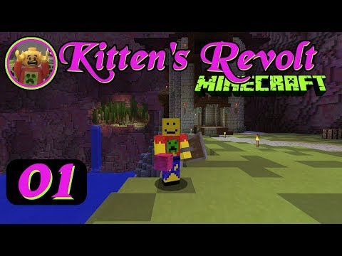 Jim in Kitten's Revolt Minecraft E01 - CTM is Back!