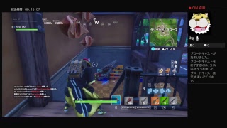 フォートナイトps４　直差し　少しだけ配信