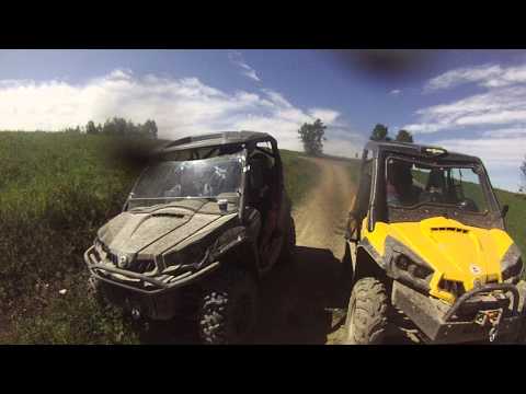 Crossing Gaspé by ATV -  2012 Big Fields