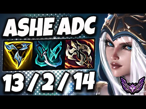 Ashe vs Samira [ ADC ] Lol Korea Master Patch 13.18 ✅