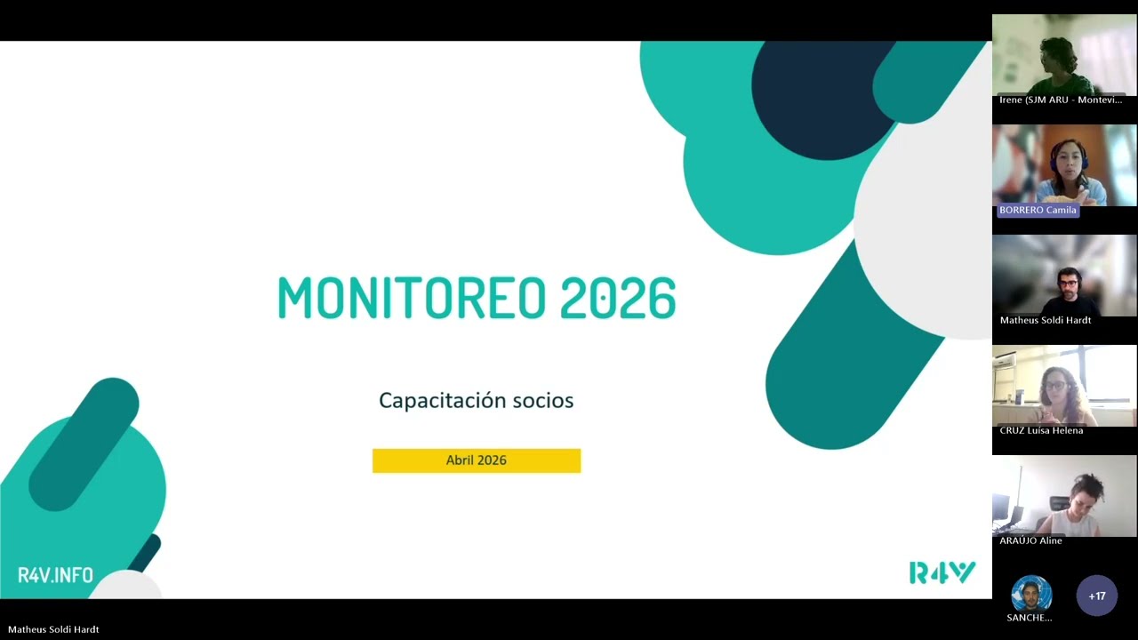 Capacitacion proceso de Monitoreo y Reporte RMRP 2026