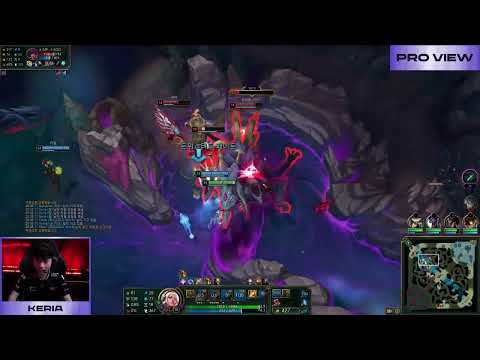 T1 Keria Rell Pro View | T1 vs KT | 2025 LCK Road to MSI