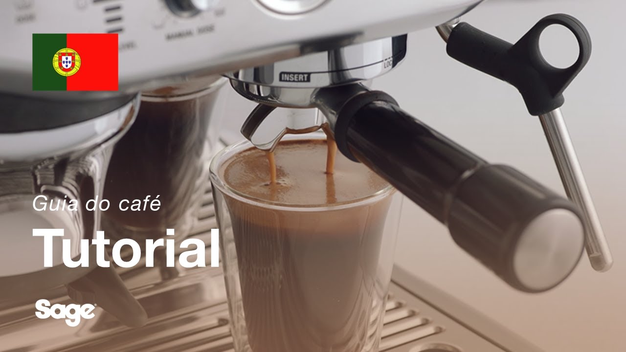 Tutorial de guia de café Breville - Como fazer um café preto longo