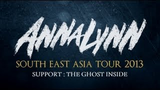 ANNALYNN support THE GHOST INSIDE - SEA TOUR 2013
