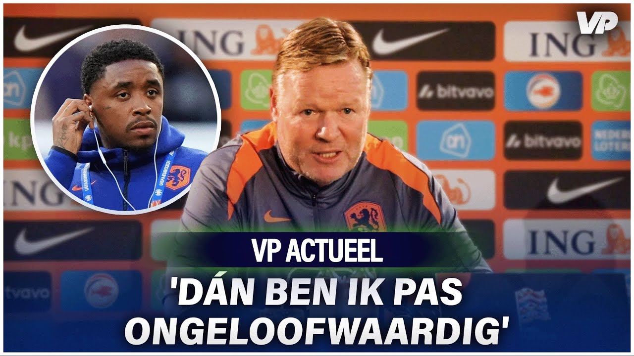 Thumbnail for article: Koeman reageert op snoeiharde Bergwijn-uitspraken: 'Raakt me totaal niet'