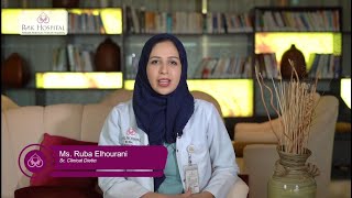 Nutrition Month - Healthy tips by Ms. Ruba El Hourani