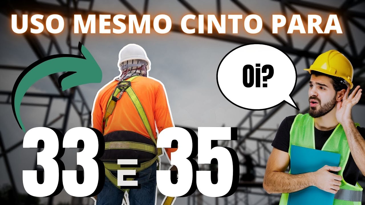 Aprende de uma vez: Pode Usar o Mesmo Cinto de Espaço Confinado para trabalho em altura?