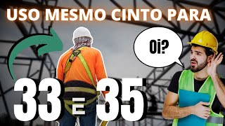 Aprende de uma vez: Pode Usar o Mesmo Cinto de Espaço Confinado para trabalho em altura?