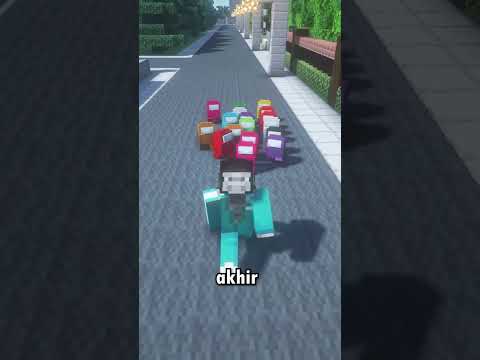 Minecraft Server With The Best Players in the WORLD!!  - Minecraft Indonesia #Shorts #Minecraft