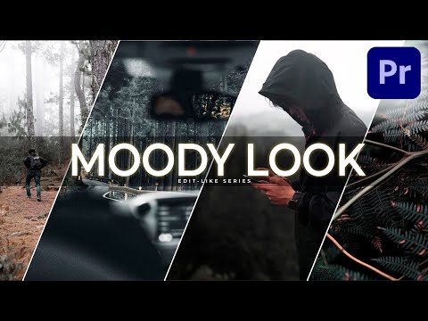How to create a MOODY Look/Style Colorgrade (without LUTs) | Premiere Pro CC