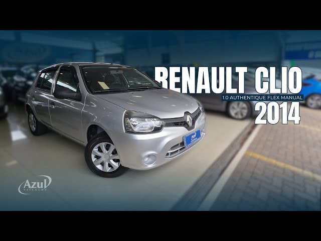 Vídeo RENAULT CLIO 1.0 AUTHENTIQUE 16V FLEX 4P MANUAL