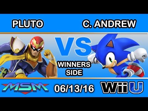 MSM 54 - FAD | pluto (Captain Falcon) Vs. Captain Andrew (Sonic) Winners Side - Smash Wii U