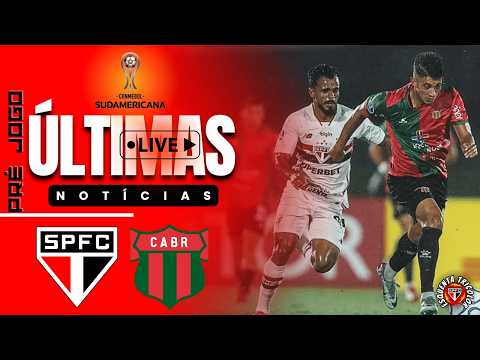 AO VIVO | PRÉ JOGO! SÃO PAULO x BOSTON RIVER (URU) | SULAMERICANA 2026