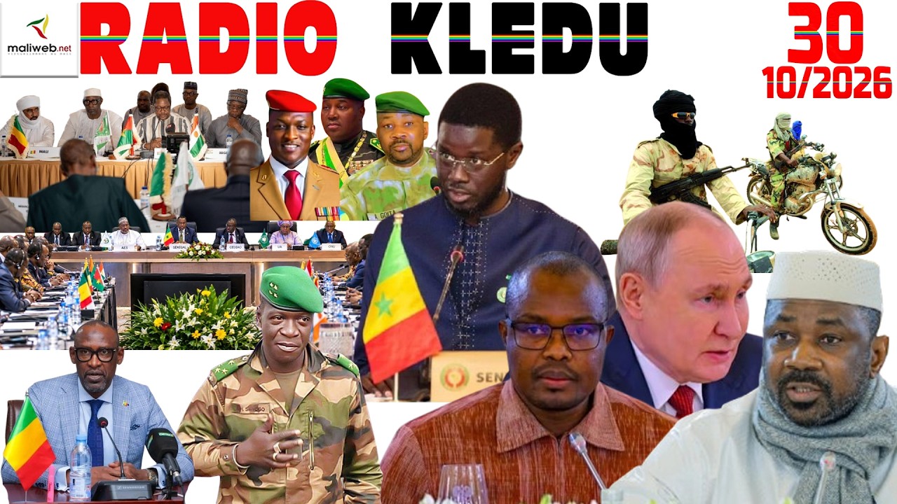 La Revue de Presse de la RADIO KLEDU du 30 Octobre 2026