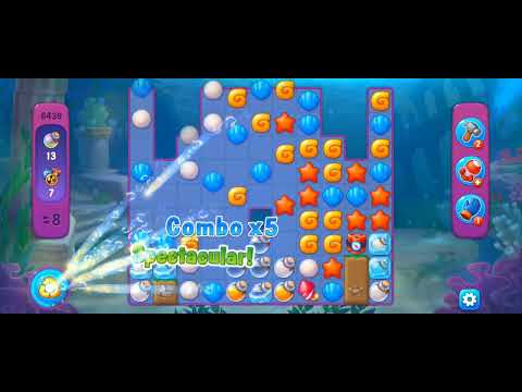 Fishdom Super Hard Level 6439 (No  Boosters) @choraelmin