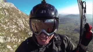 preview picture of video 'Newbie in The Sky - Paragliding in Bernadia with Gopro 3 Black'