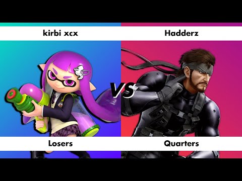 kirbi xcx (Inkling) vs Hadderz (Snake) - Skill'Diff #52 - Smash Ultimate Losers Quarter-Final